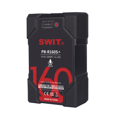 SWIT PB-R160S+ Аккумуляторная батарея V-Mount с защитой IP54 160 Втч разъем D-Tap