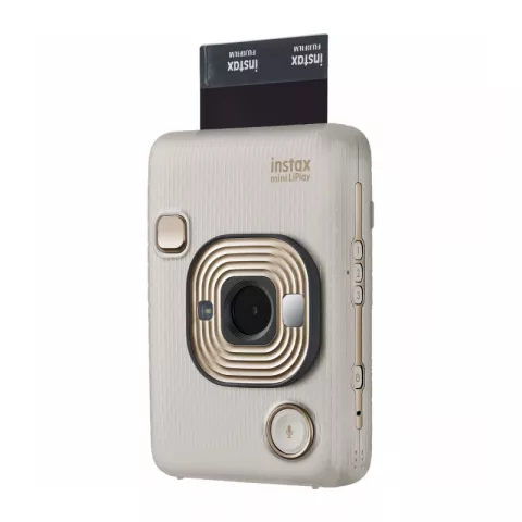 Фотокамера моментальной печати Fujifilm Instax Mini LiPlay BEIGE GOLD 