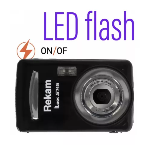 Камера цифровая Rekam iLook S745i (Black)