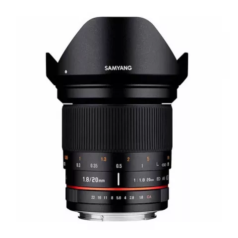 Объектив Samyang 20mm f/1.8 ED Aspherical UMC Nikon F