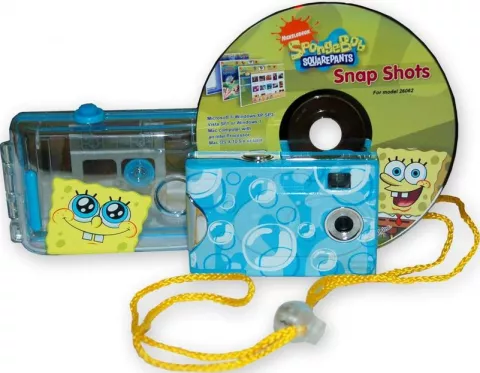 Цифровая фотокамера Vivitar Sponge Bob фотоаппарат для подводной съёмки