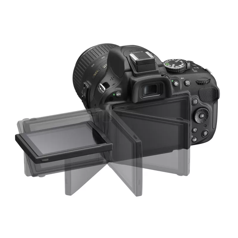 Зеркальный фотоаппарат Nikon D5300 Kit 18-55 VR AF-P Black 