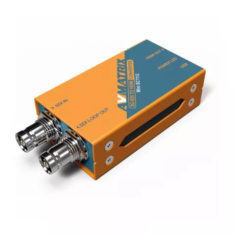 Мини-конвертер  AVMATRIX Mini SC1112  3G-SDI в HDMI