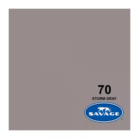 Savage 70-86 STORM GRAY бумажный фон грозовой серый 2,18 х 11 метров