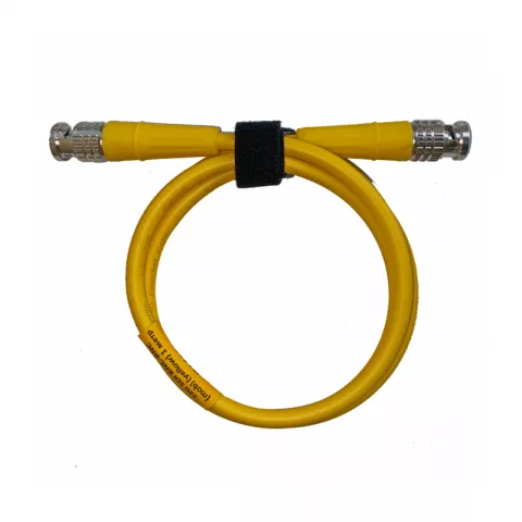 GS-PRO 12G SDI BNC-BNC (mob) (yellow) 1 метров мобильный/сценический кабель (желтый)