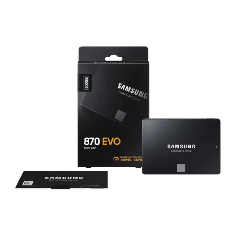 Твердотельный накопитель Samsung SSD 500GB 870 EVO SATA3