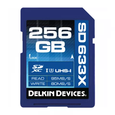 Карта памяти Delkin Devices Best SDXC 256GB Elite 633X UHS-I Class 3 (DDSD633256GB-A)