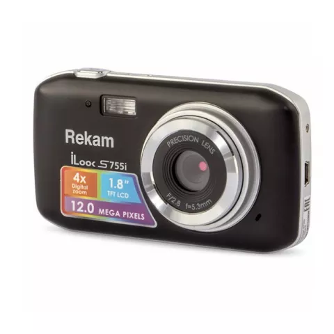 Цифровая фотокамера Rekam iLook S755i black