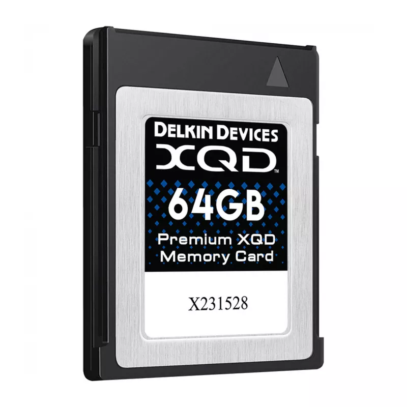 Карта памяти Delkin Devices Premium XQD 64GB 2933X 440R/400W [DDXQD-64GB]
