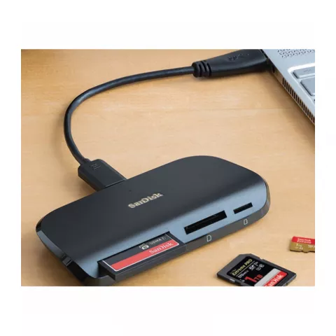 Картридер SanDisk Card Reader Imagemate PRO USB-C (SDDR-A631-GNGNN)