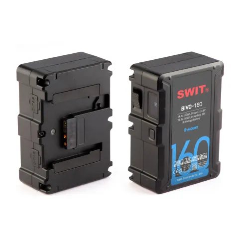 SWIT BIVO-160 Аккумуляторная батарея B-Mount 14.4 В / 28.8 В 160 Втч разъемы D-Tap