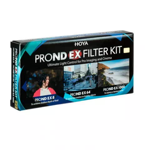 Набор фильтров HOYA PROND EX Filter Kit: ND 8/64/1000 77mm