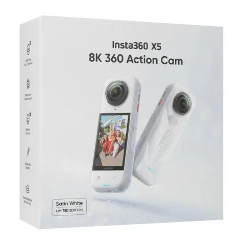 Insta360 X5 Satin White Limited Edition