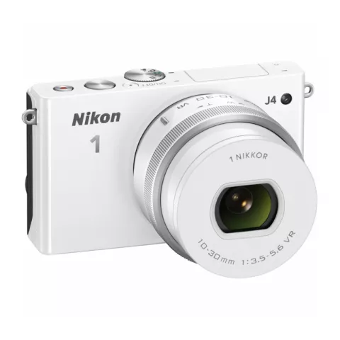 Цифровая фотокамера Nikon 1 J4 Kit  VR 10-30 + 30-110 PD-Zoom White