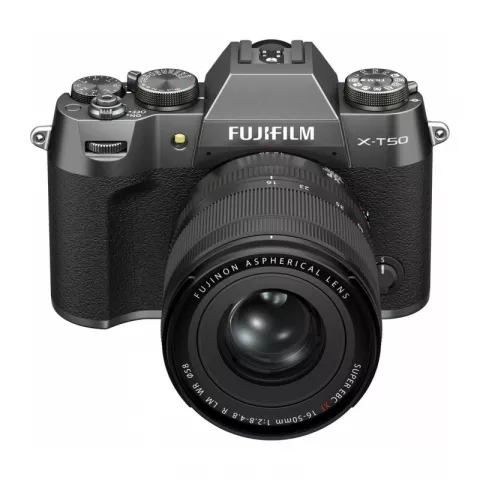Fujifilm X-T50 Kit XF 16-50mm F2.8-4.8 R LM WR Charcoal Silver