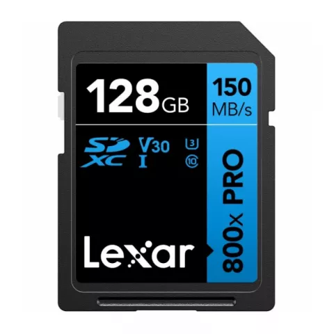 Карта памяти 128GB Lexar Professional SDXC UHS-I (120/45MB/s) C10 V30 U3 (LSD0800128G-BNNNG)