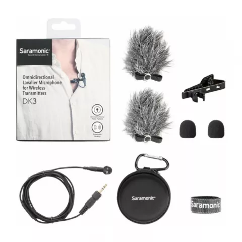 Saramonic DK3B всенаправленный петличный микрофон с 3.5мм для Sony