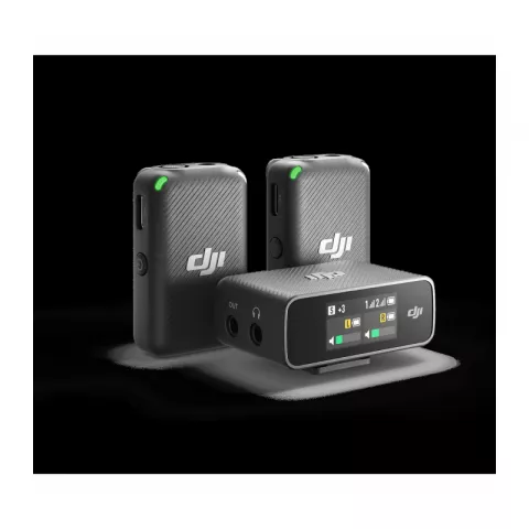 Беспроводной микрофон DJI Mic Wireless Microphone Kit (2 TX + 1 RX)