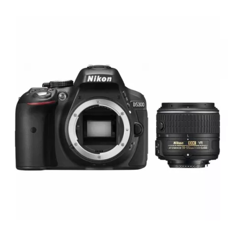 Зеркальный фотоаппарат Nikon D5300 Kit 18-55 VR II Gray