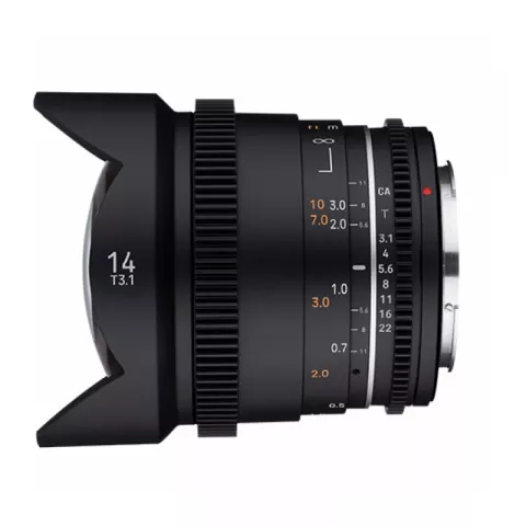 Samyang 14mm T3.1 VDSLR MK2 для Canon EF