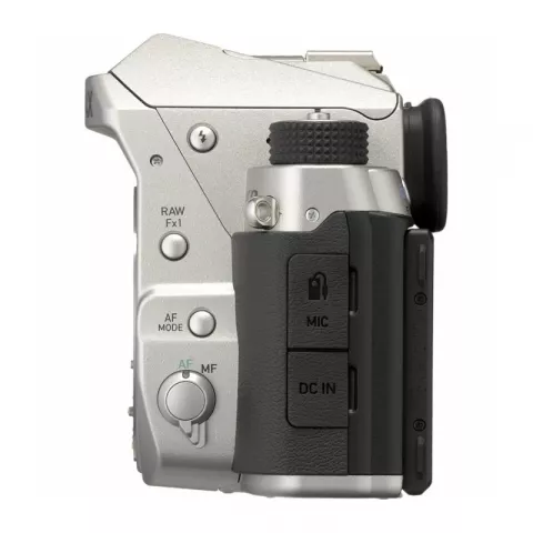 Зеркальный фотоаппарат Pentax KP Body Silver  (3 РУКОЯТКИ L,M,S В КОМПЛЕКТЕ)