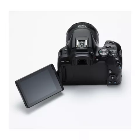 Зеркальный фотоаппарат Canon EOS 200D Kit EF-S 18-55mm f/4-5.6 IS STM черный
