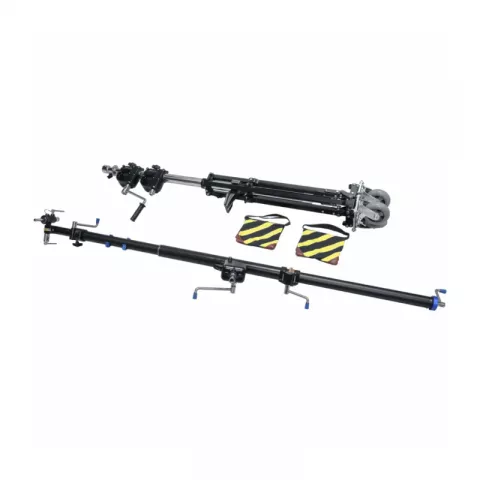 Стойка журавль GreenBean Titan PRO 368MB WIND-UP MEGA BOOM на колесах