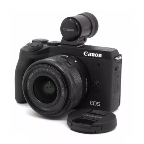 Canon EOS M6 Mark II + 15-45 IS STM + EVF (Б/У)