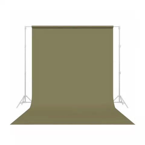 Savage 34-1253 OLIVE GREEN бумажный фон оливковый 1.35 x 11 метров