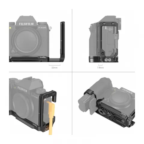 SmallRig 4231 Угловая площадка L-Bracket для цифровой камеры Fujifilm X-S20
