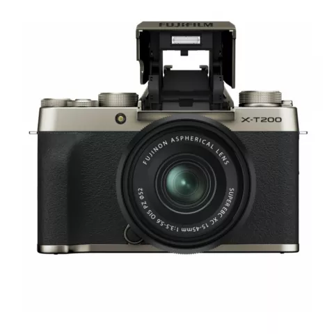 Цифровая фотокамера Fujifilm X-T200 Body Champagne Gold