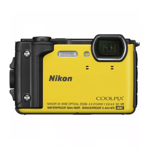 Цифровая фотокамера Nikon Coolpix W300 цвет желтый 
