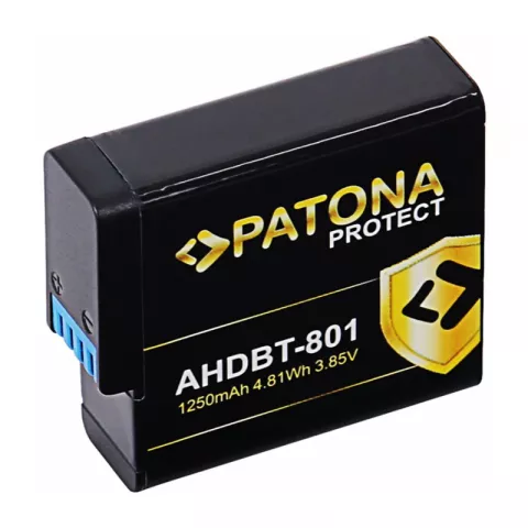 Аккумулятор PATONA PROTECT аналог GoPro для Hero 8, Hero 7, Hero 6 и Hero 5
