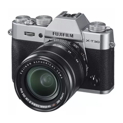 Цифровая фотокамера Fujifilm X-T30 Kit XF 18-55mm F2.8-4 R LM OIS Silver