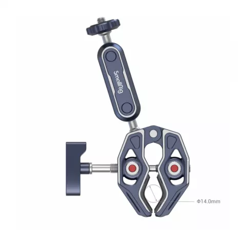 SmallRig 3757 Универсальный держатель-струбцина с кронштейном Crab-Shaped Clamp with Magic Arm