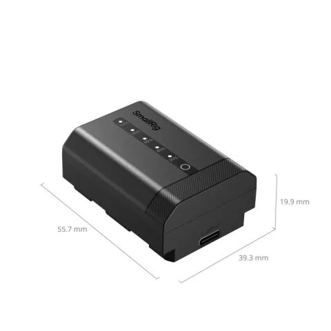SmallRig 5297 Аккумулятор литий-ионный NP-FZ100 c индикатором заряда и разъемом USB-C