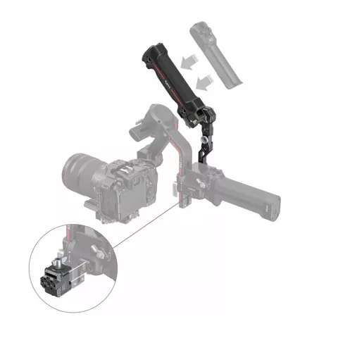 SmallRig 3950 Ручка для электронных стабилизаторов Sling Handgrip for DJI RS Series