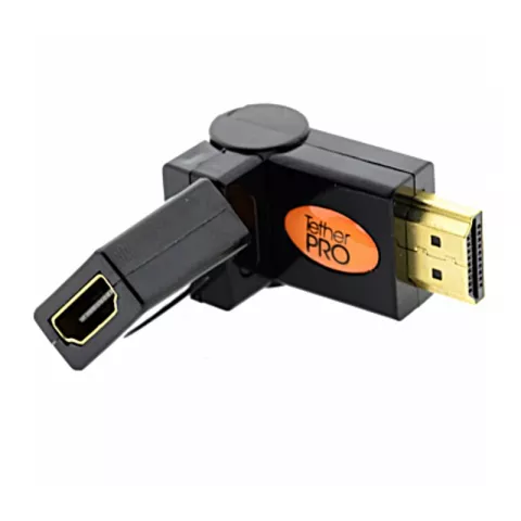 Поворотный адаптер Tether Tools TetherPro HDMI Swivel Adapter Black (TPHD360)