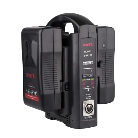 SWIT S-3822S Зарядное устройство 2-канальное для аккумуляторов  B-Mount с быстрой зарядкой