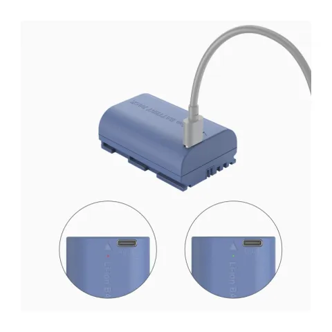 SmallRig 5406 Аккумулятор литий-ионный LP-E6P USB-C Rechargeable Camera Battery