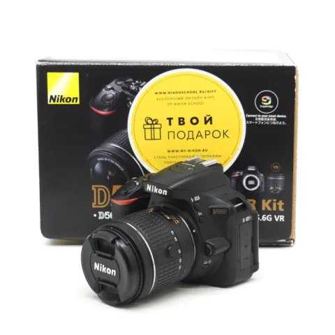 Nikon D5600 Kit 18-55 VR AF-P Black (Б/У)