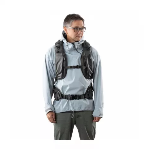 Shimoda Men's Shoulder Strap Plus Black Амортизирующие ремни для рюкзака (520-236)