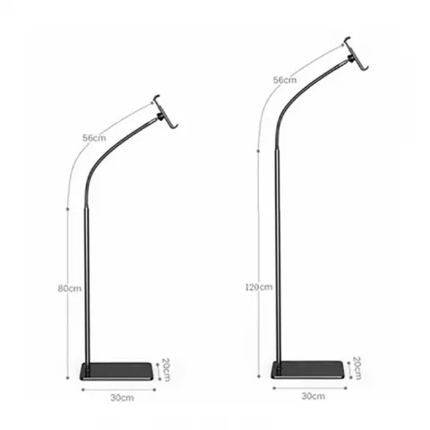 Fancier ZJ-20 Профессиональный напольный держатель для Iphone и Ipad