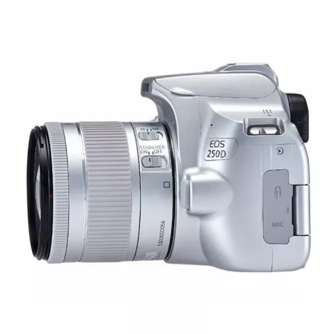 Зеркальный фотоаппарат Canon EOS 250D Kit EF-S 18-55mm f/4-5.6 IS STM silver