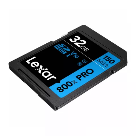 Карта памяти 32Gb Lexar Professional 800x SDHC UHS-I 150MB/s C10 V10 U1 (LSD0800P032G-BNNNG)