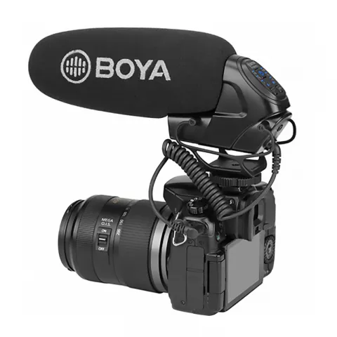 Накамерный микрофон-пушка Boya BY-BM3032 суперкардиоидный 