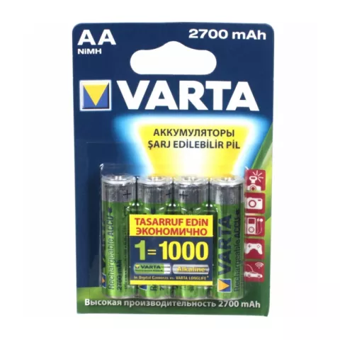 Аккумулятор Varta AA 2700 мА-ч бл 4