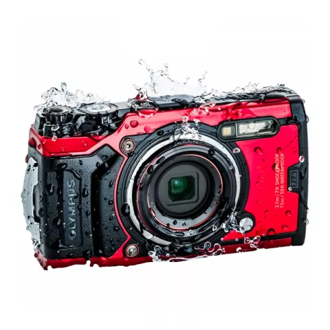 Цифровая фотокамера Olympus TG-6 Red