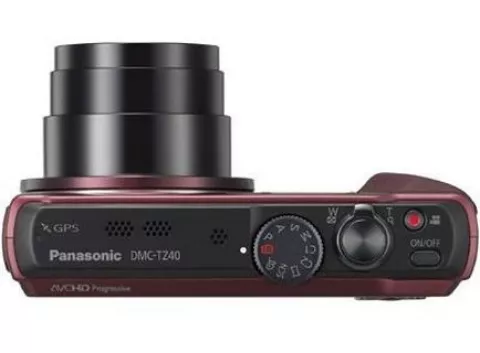 Цифровая фотокамера Panasonic Lumix DMC-TZ40 Red
