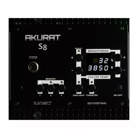 Светодиодная панель Akurat S8bi - репортерский комплект NP-F